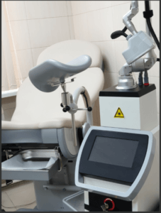 Гинекологическое кресло и аппарат для интимного омоложения СО2 лазер