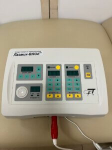 Лазерный аппарат для облучения крови
